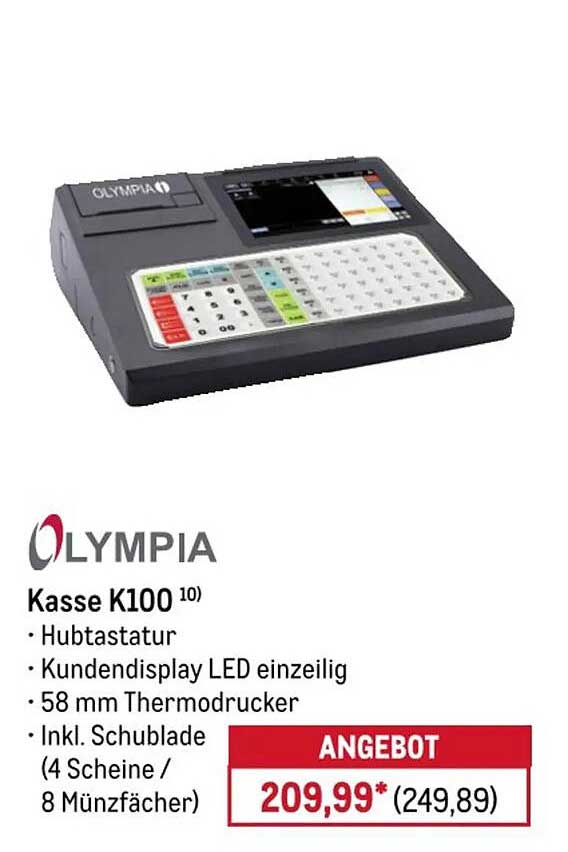 Kasse K100
