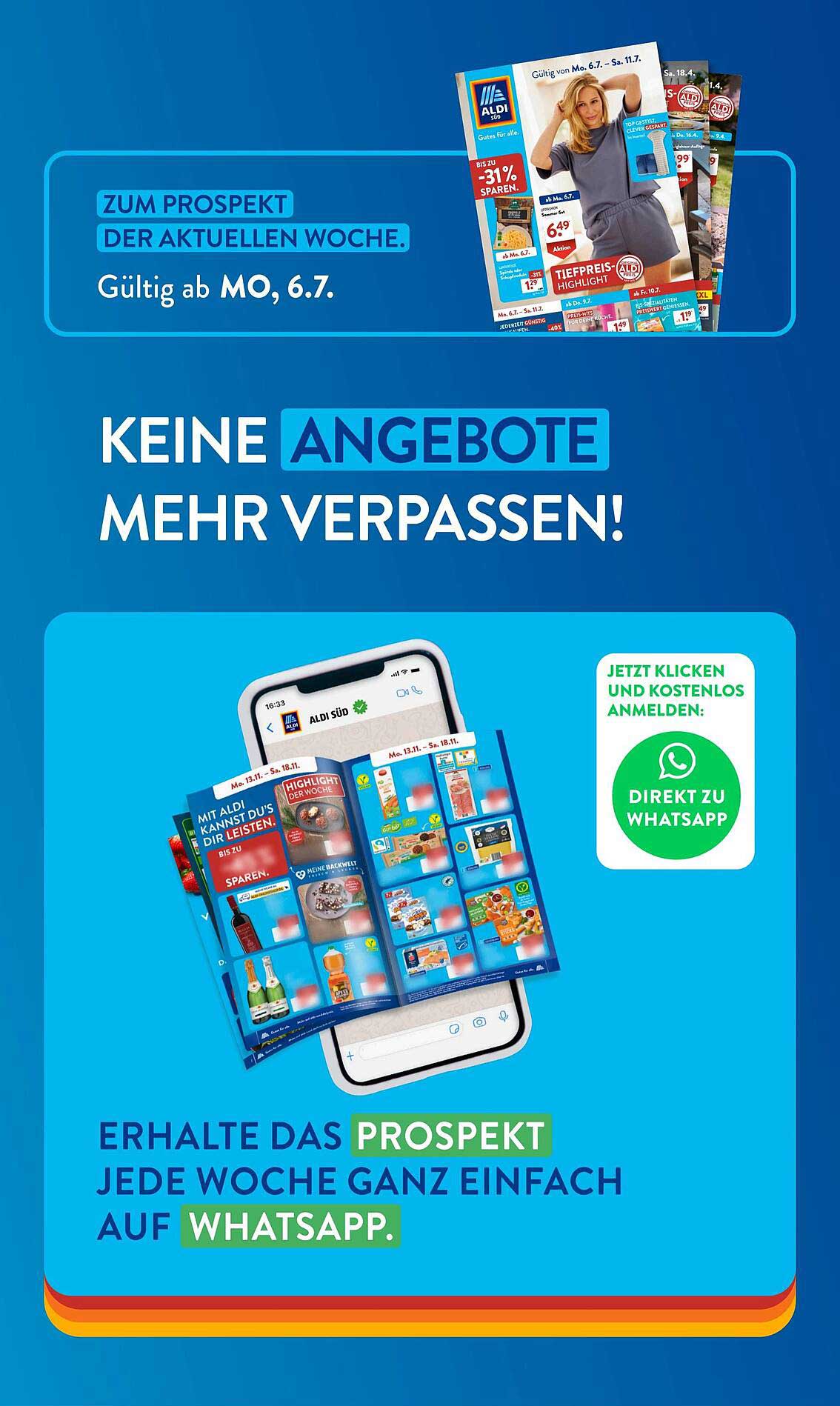 KEINE ANGEBOTE MEHR VERPASSEN!