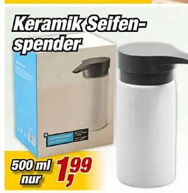 Keramik-Seifenspender
