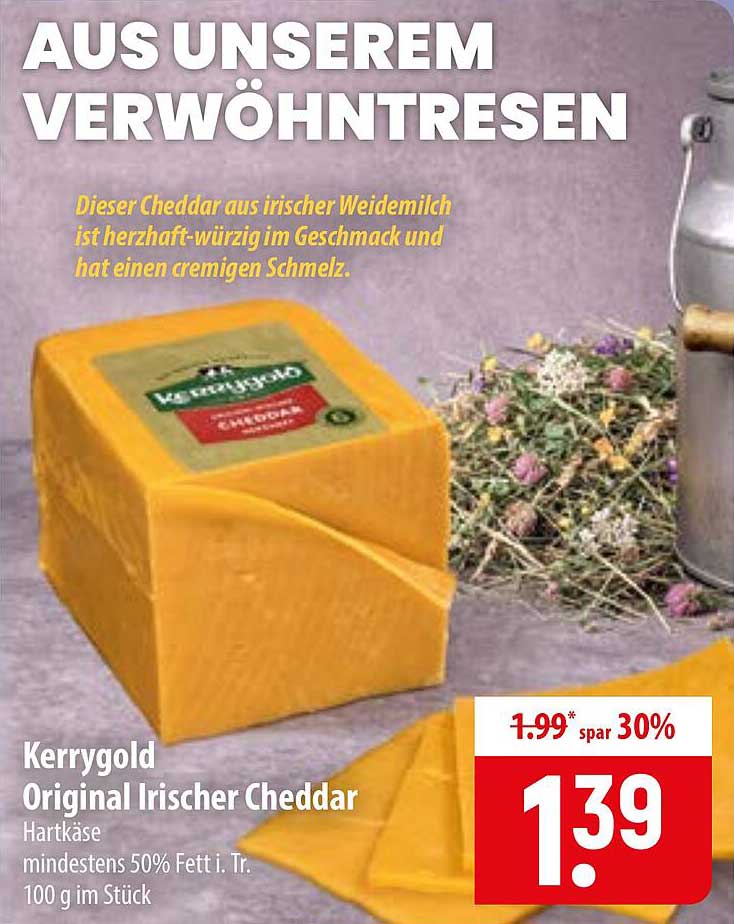 Kerrygold Original Irischer Cheddar