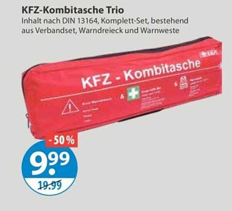 KFZ-Kombitasche Trio