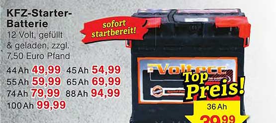 KFZ-Starter-Batterie