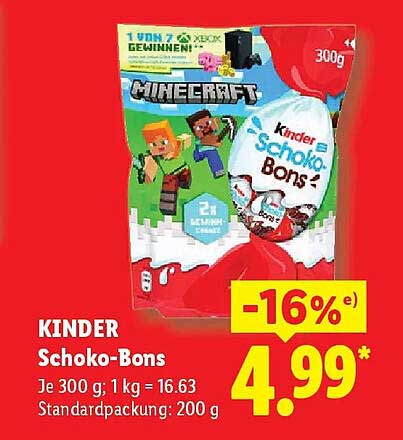 KINDER Schoko-Bons