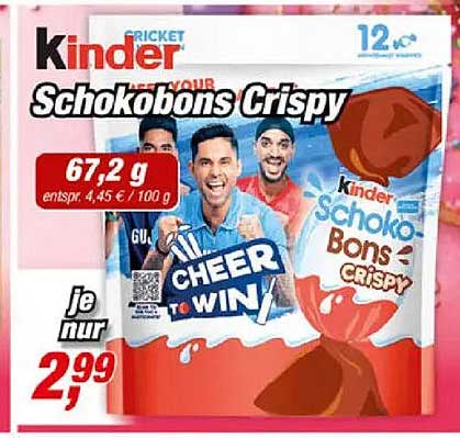Kinder Schokobons Crispy
