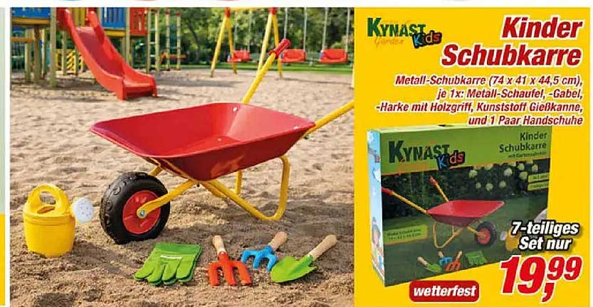 Kinder Schubkarre