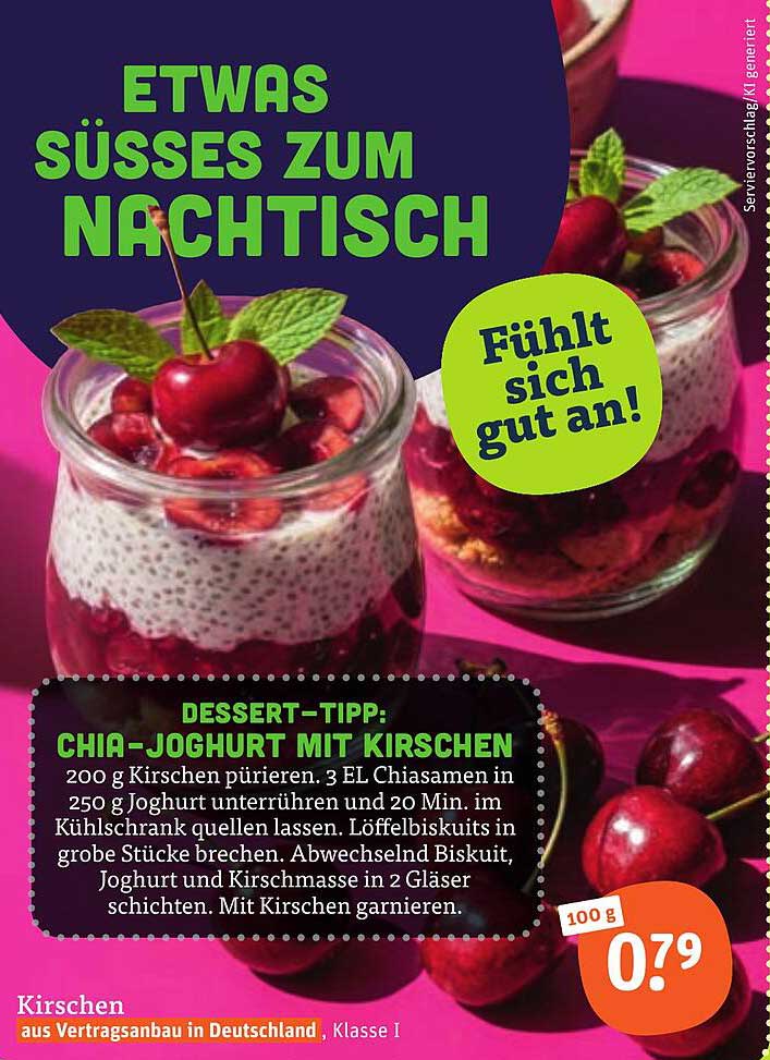 Kirschen aus Vertragsanbau in Deutschland, Klasse I
