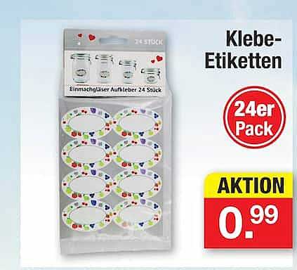 Klebe-Etiketten