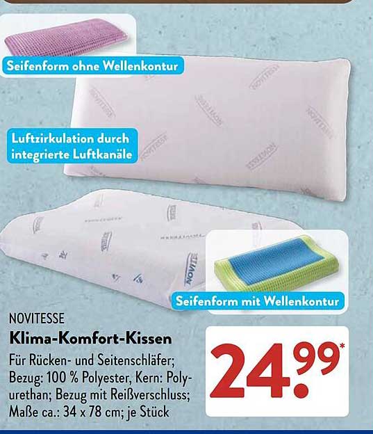 Klima-Komfort-Kissen