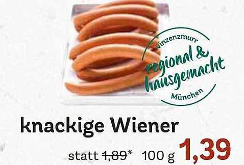 knackige Wiener