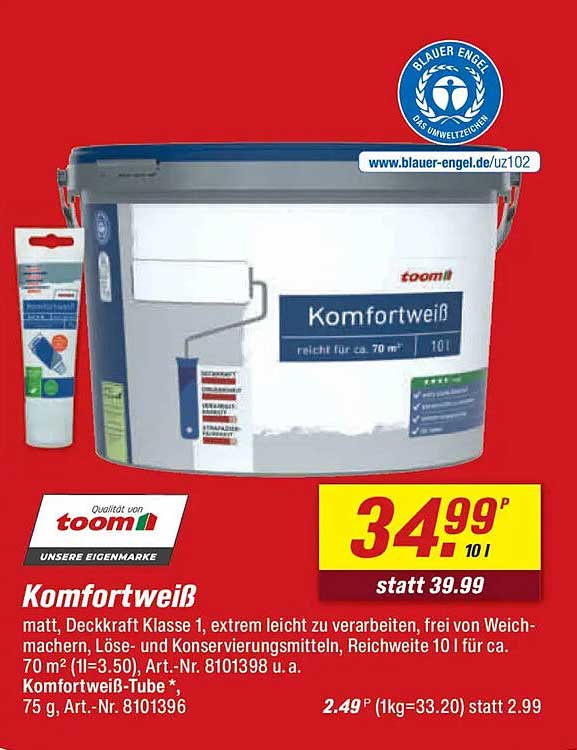 Komfortweiß