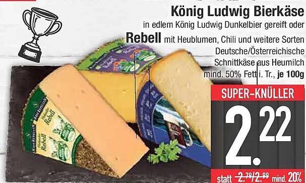 König Ludwig Bierkäse