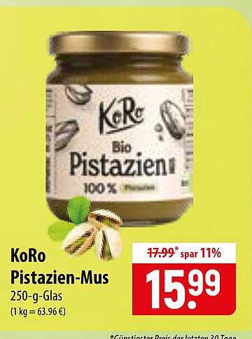 KoRo Pistazien-Mus