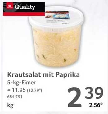 Krautsalat mit Paprika