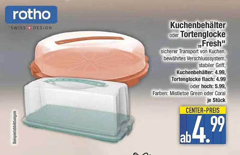 Kuchenbehälter oder Tortenglocke „Fresh“