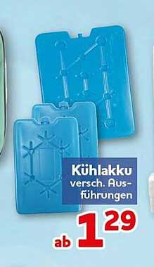 Kühlakku versch. Ausführungen