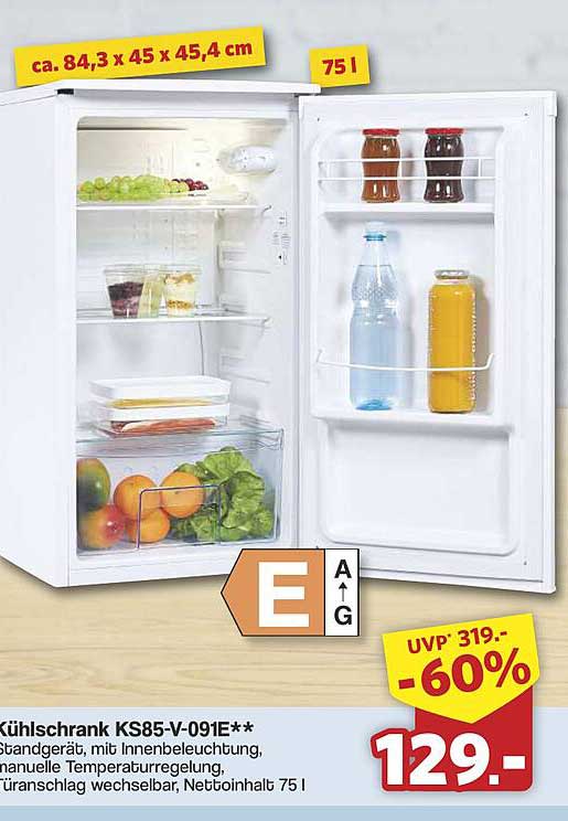 Kühlschrank KS85-V-091E**