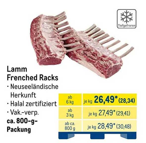 Lamm Frenched Racks