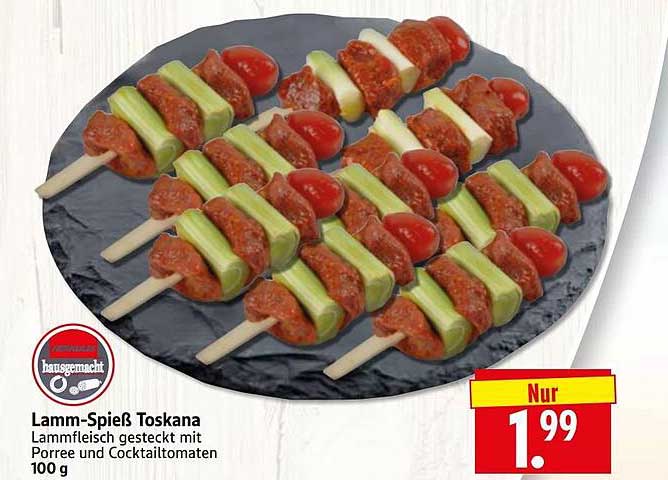 Lamm-Spieß Toskana