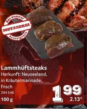 Lammhüftsteaks