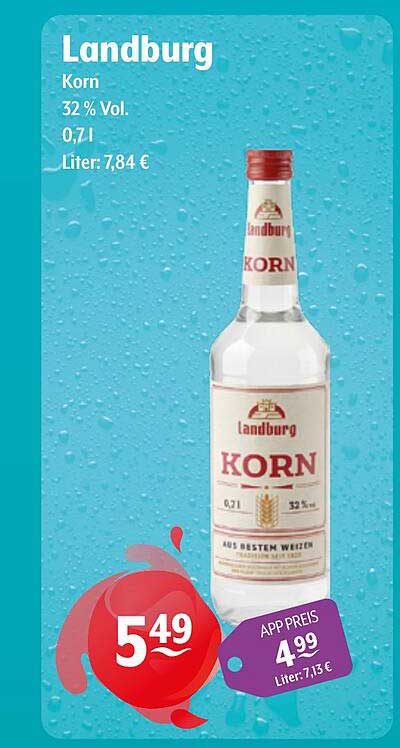 Landburg Korn 32 % Vol. 0,7l