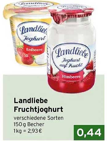 Landliebe Fruchtjoghurt