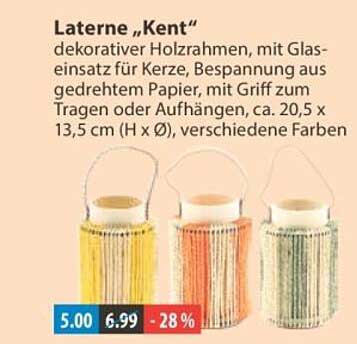 Laterne „Kent“