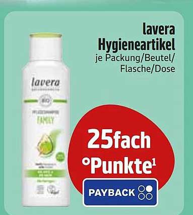 lavera Hygieneartikel je Packung/Beutel/Flasche/Dose