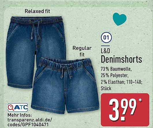 L&D Denimshorts