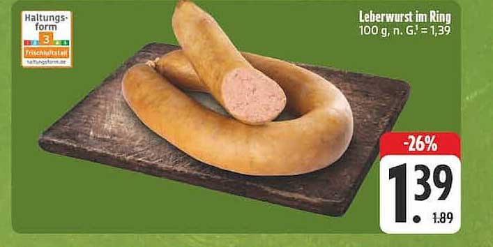 Leberwurst im Ring