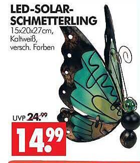 LED-SOLAR-SCHMETTERLING