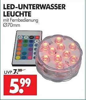 LED-UNTERWASSER LEUCHTE