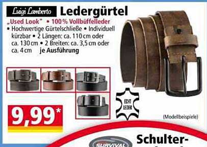 Ledergürtel