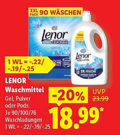 LENOR Waschmittel