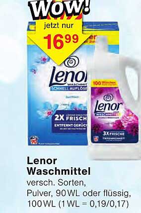 Lenor Waschmittel