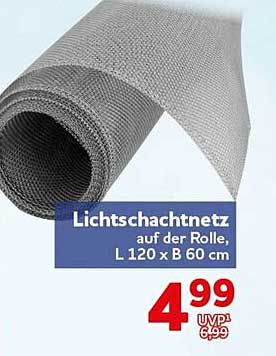Lichtschattennetz auf der Rolle, L 120 x B 60 cm