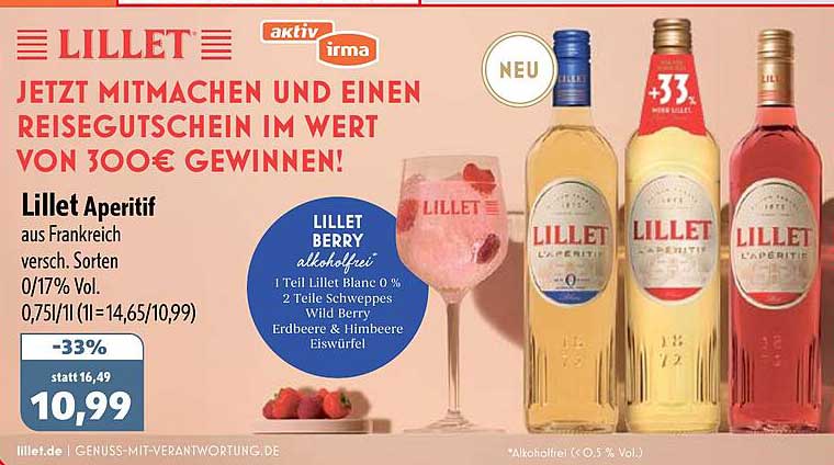 Lillet Aperitif