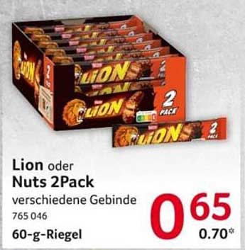 Lion oder Nuts 2Pack