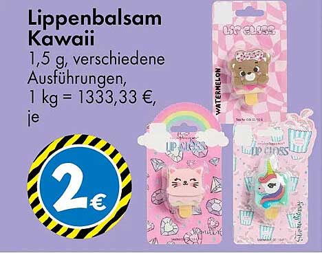 Lippenbalsam Kawaii
