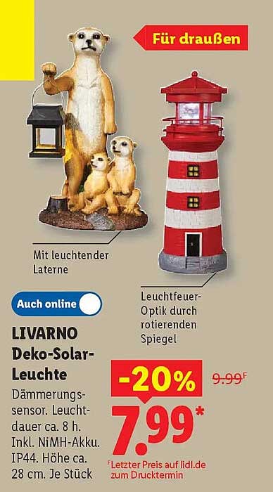 LIVARNO Deko-Solar-Leuchte