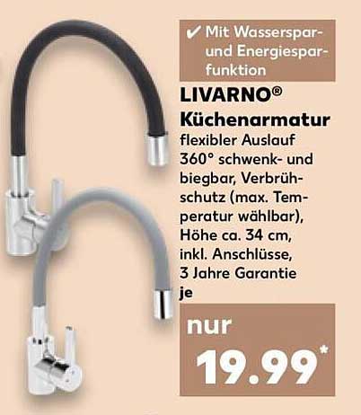 LIVARNO® Küchenarmatur