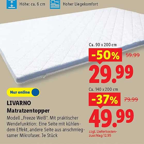 LIVARNO Matratzentopper