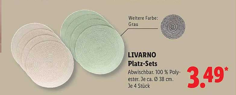 LIVARNO Platz-Sets