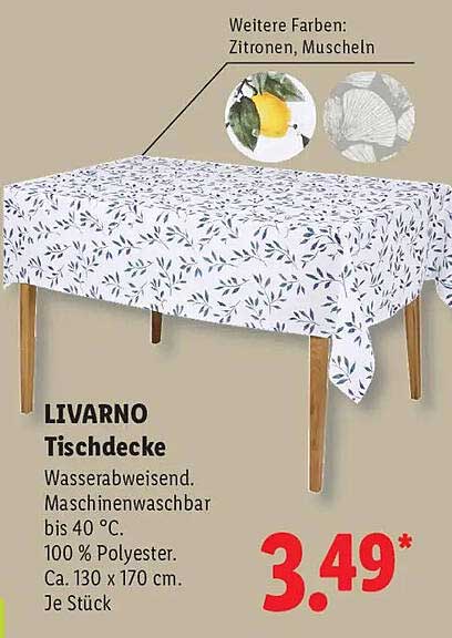 LIVARNO Tischdecke