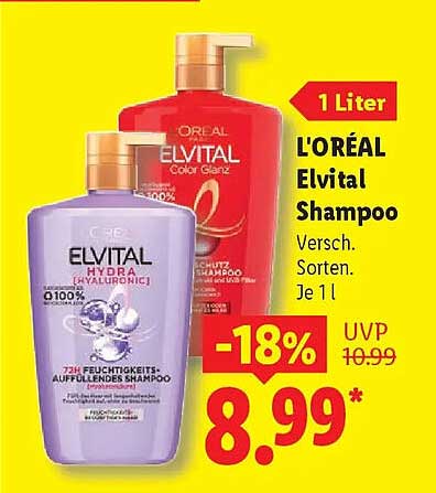 L'ORÉAL Elvital Shampoo