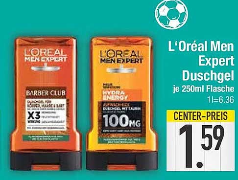 L'Oréal Men Expert Duschgel je 250ml Flasche