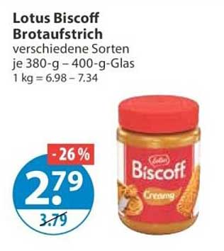 Lotus Biscoff Brotaufstrich