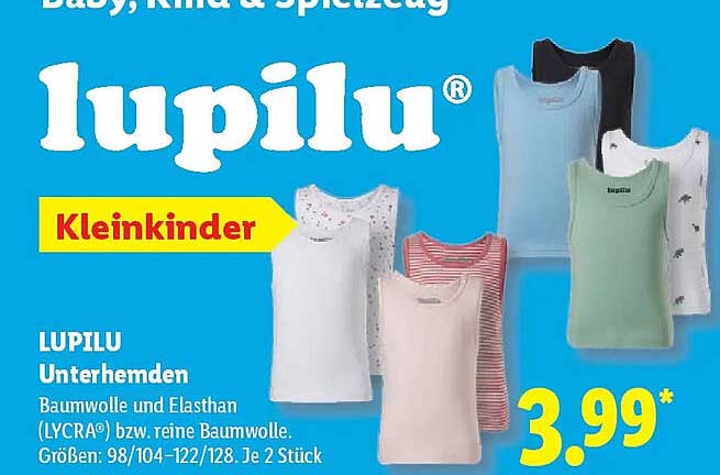 LUPILU Unterhemden