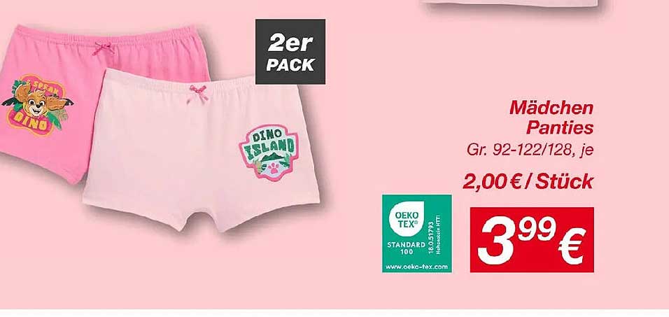 Mädchen Panties