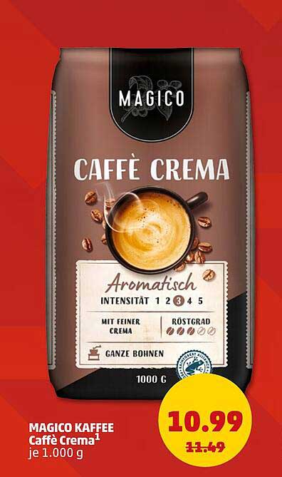 MAGICO KAFFEE Caffè Crema¹ je 1.000 g
