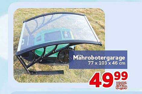 Mährobotergarage 77 x 103 x 46 cm